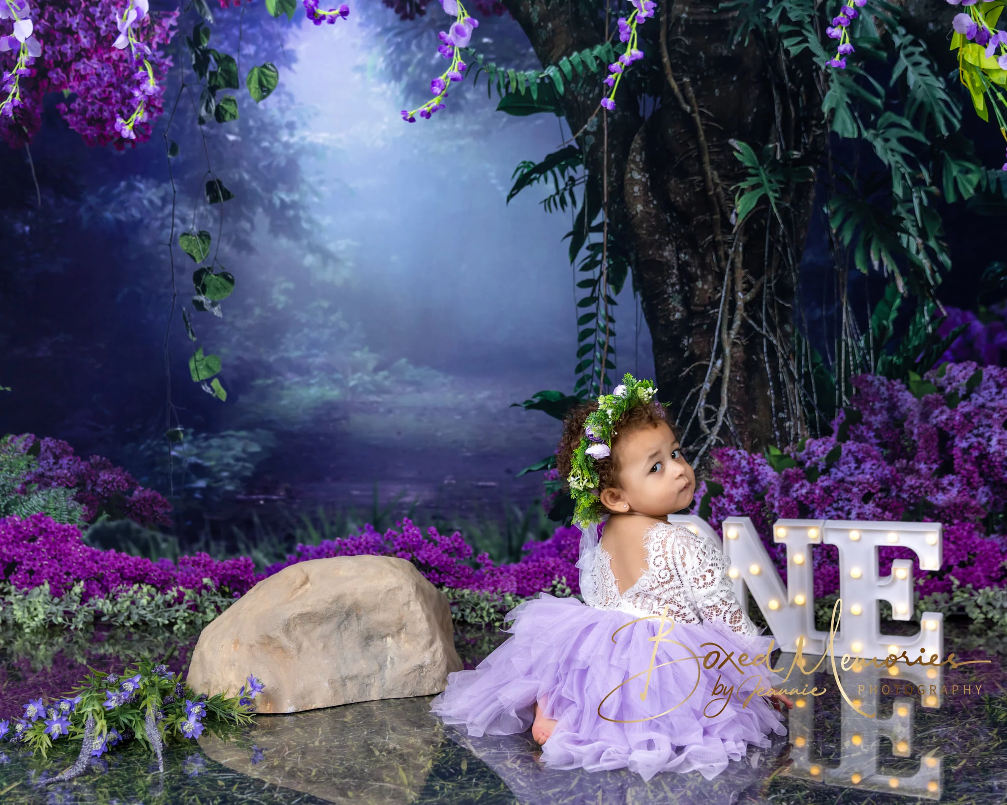 Kate Scenery Forest Flower Backdrop Designed by Chain Photography - Image 6