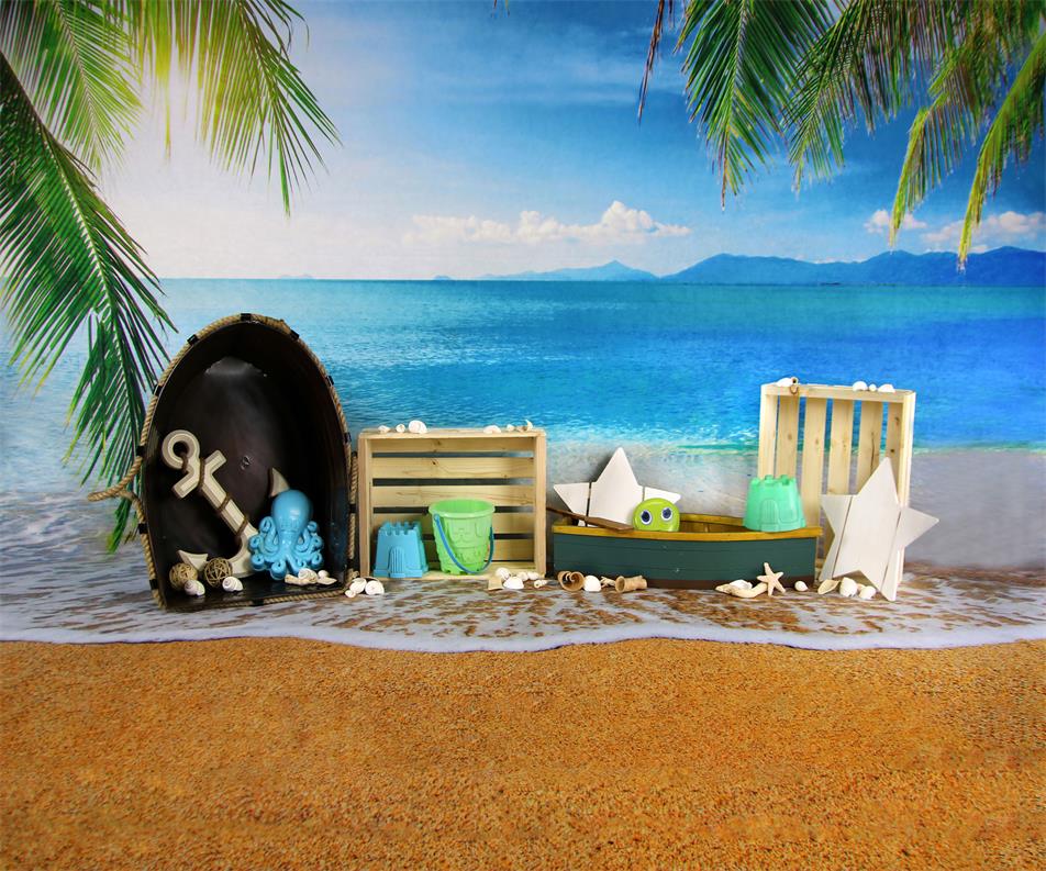 Kate Seawater Beach with Sand Backdrop Designed By Amanda Moffatt - Image 3