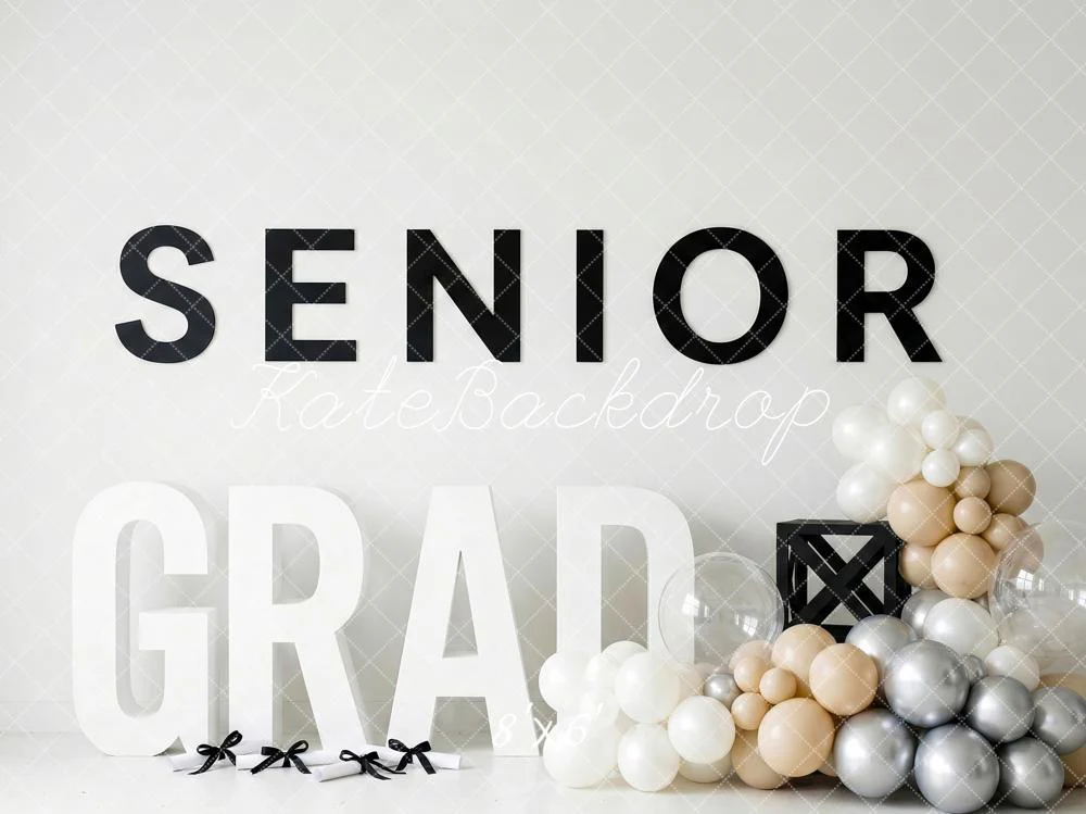 Kate Senior Grad Balloons Diploma Rolls Backdrop Designed by Patty Robert - Image 3