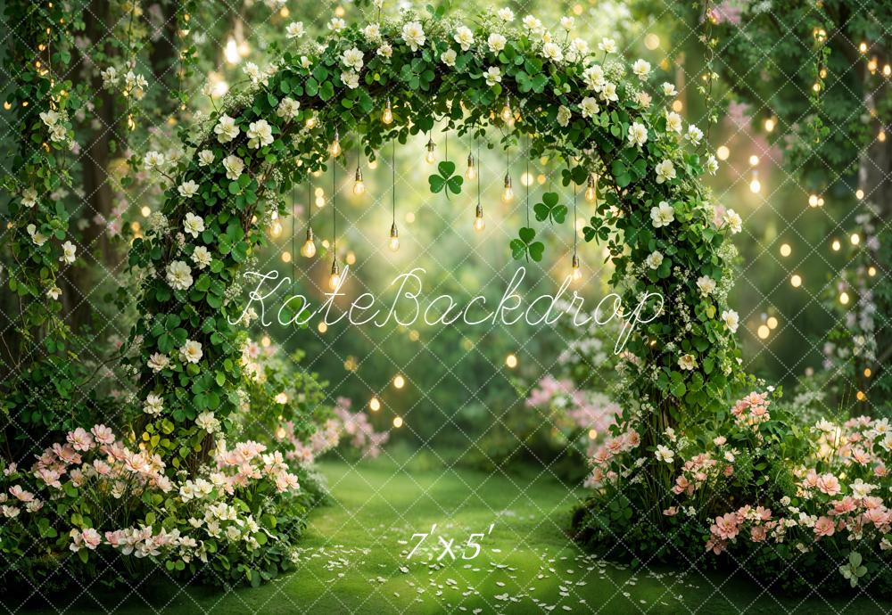 Kate Shamrock Arch Fairy Forest Backdrop Designed by Emstselch
