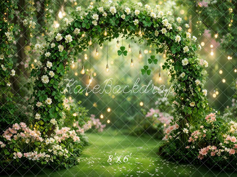 Kate Shamrock Arch Fairy Forest Backdrop Designed by Emstselch - Image 3