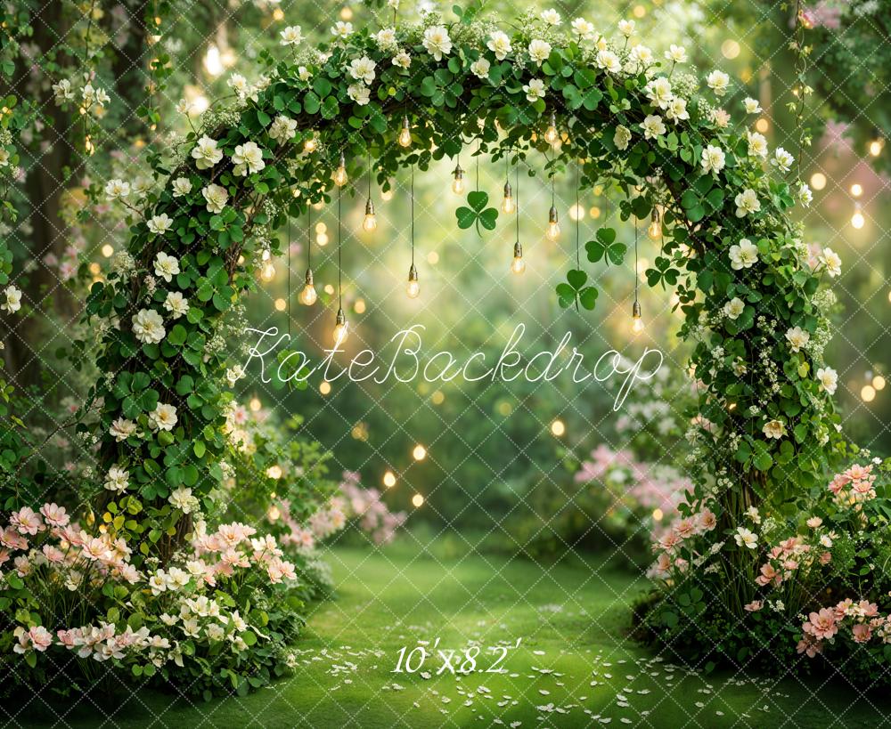 Kate Shamrock Arch Fairy Forest Backdrop Designed by Emstselch - Image 6
