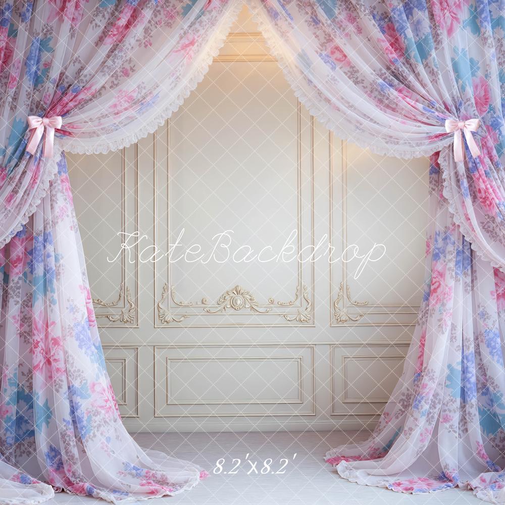 Kate Sheer Curtains Vintage Wall Backdrop Designed by Mini MakeBelieve - Image 5
