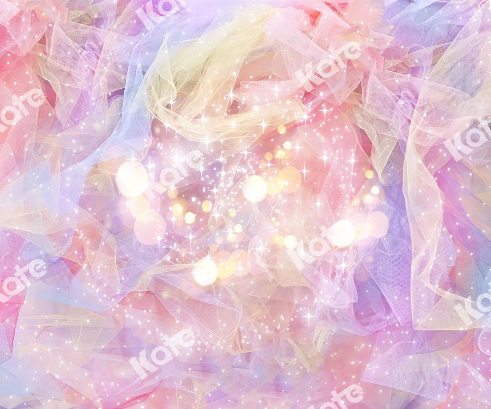 Kate Shiny Pink Fantasy Princess Backdrop Designed by GQ - Image 3