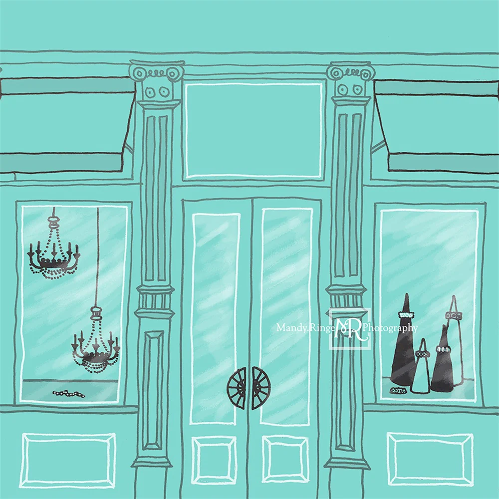 Kate Shopping Spree Storefront Backdrop Designed by Mandy Ringe Photography - Image 4