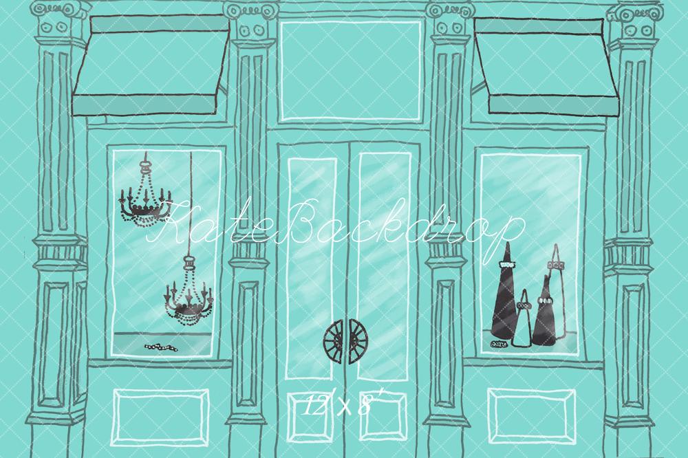 Kate Shopping Spree Storefront Fleece Backdrop Designed by Mandy Ringe Photography - Image 9