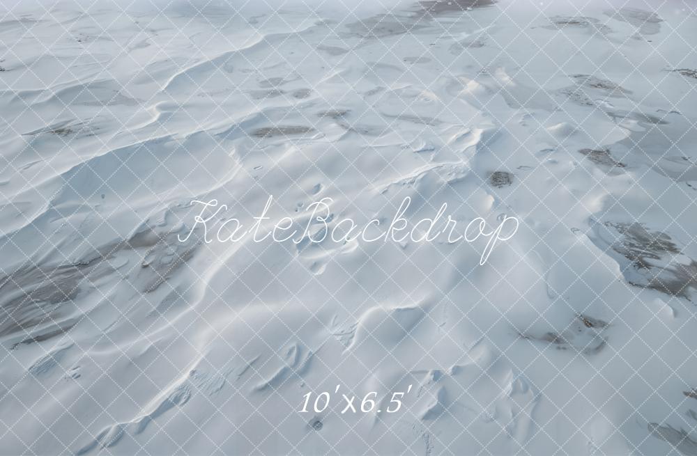 Kate Snowy Ground Texture Backdrop Designed by Emetselch - Image 4