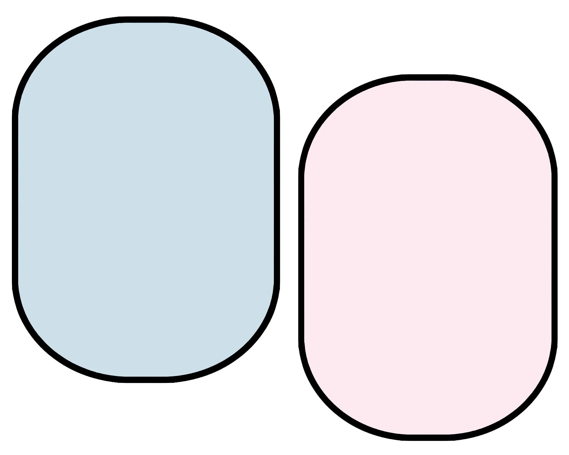 Kate Solid Light Blue/ Solid Light Pink Collapsible Backdrop Photography 5X6.5ft(1.5x2m) - Image 2