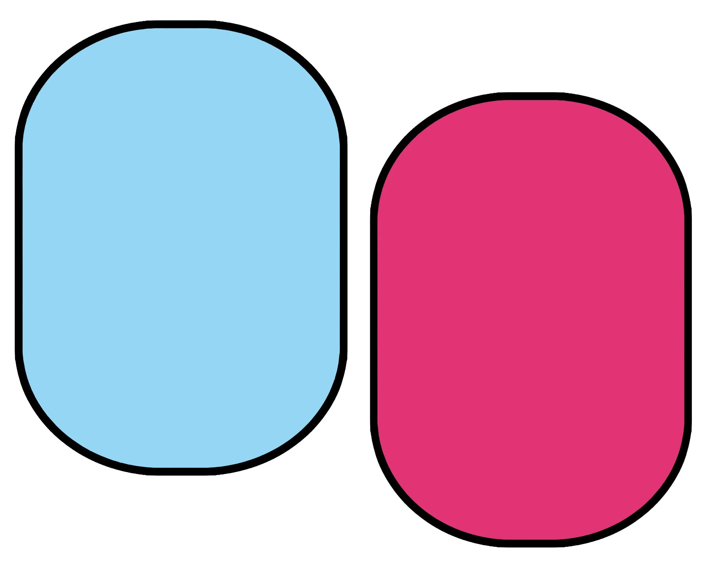 Kate Solid Light Blue/ Solid Rose Red Collapsible Backdrop Photography 5X6.5ft(1.5x2m) - Image 2