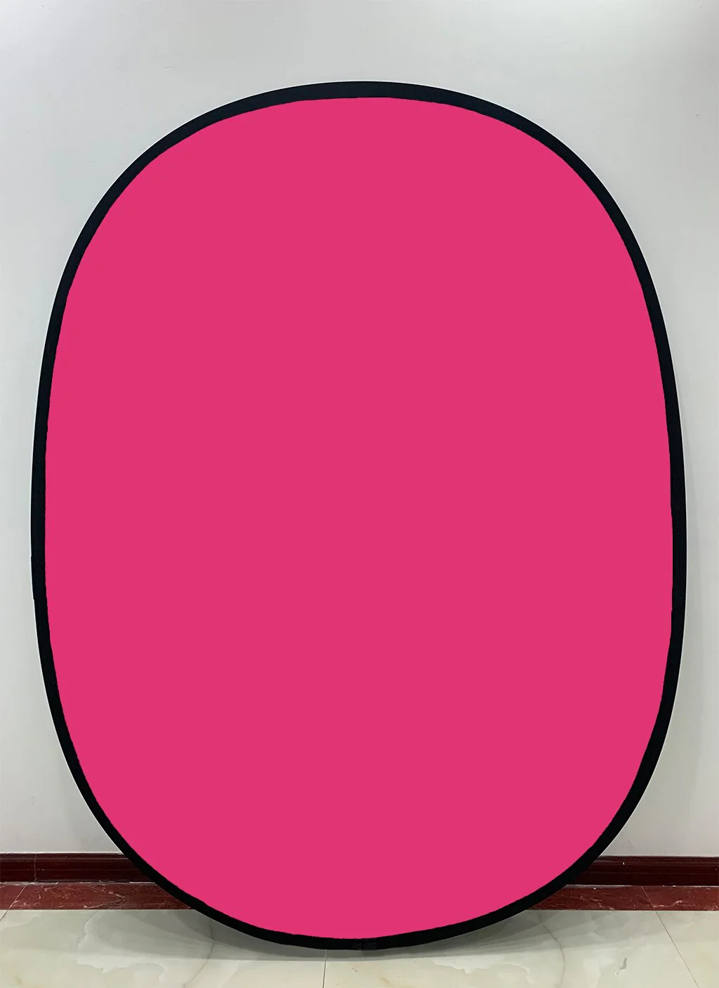 Kate Solid Light Blue/ Solid Rose Red Collapsible Backdrop Photography 5X6.5ft(1.5x2m) - Image 4