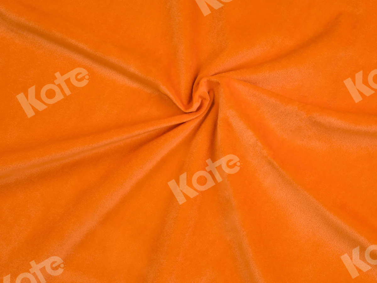 Kate Solid Orange Color Portrait Photography Backdrop for Studio(HGCSB) - Image 6
