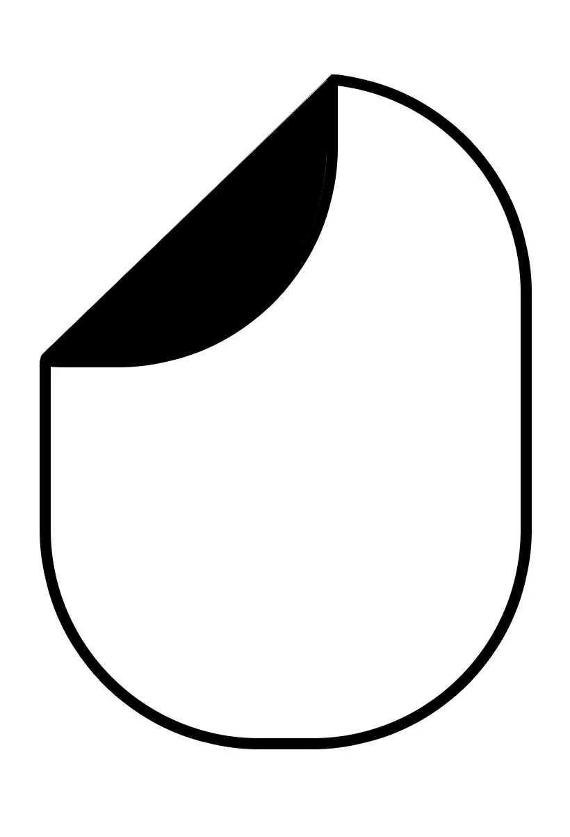 Kate Solid White/Black Solid Collapsible Backdrop Photography 5X6.5ft(1.5x2m) - Image 2