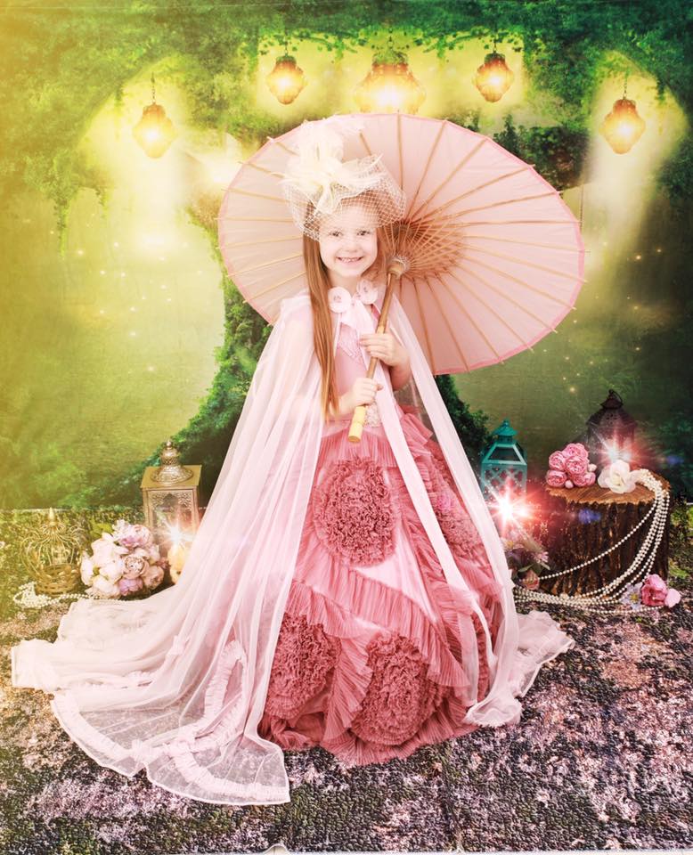 Kate Spirit Fairy Tree House Forest Children Backdrop for Photography Designed by JFCC - Image 3