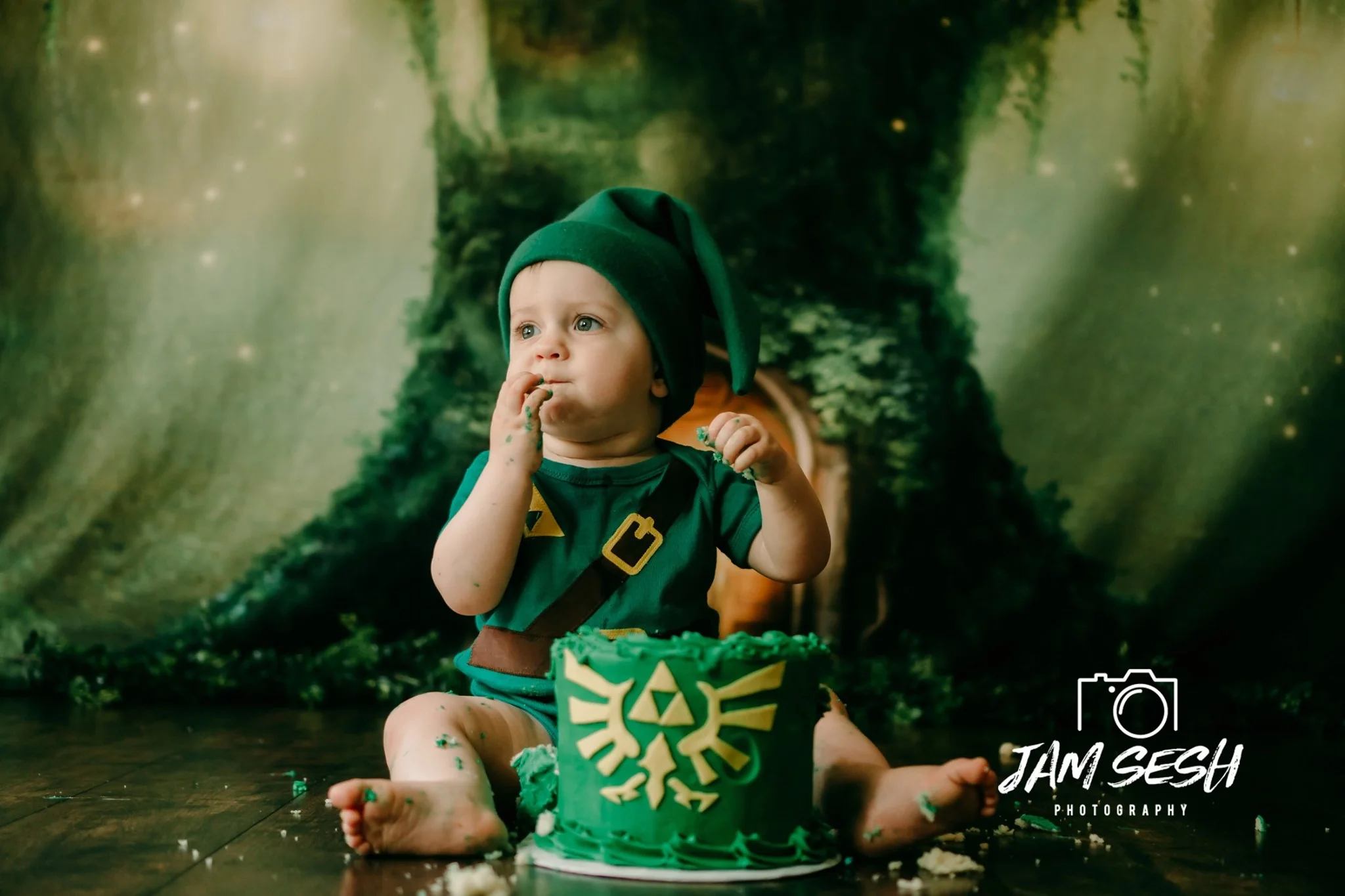 Kate Spirit Fairy Tree House Forest Children Backdrop for Photography Designed by JFCC - Image 5
