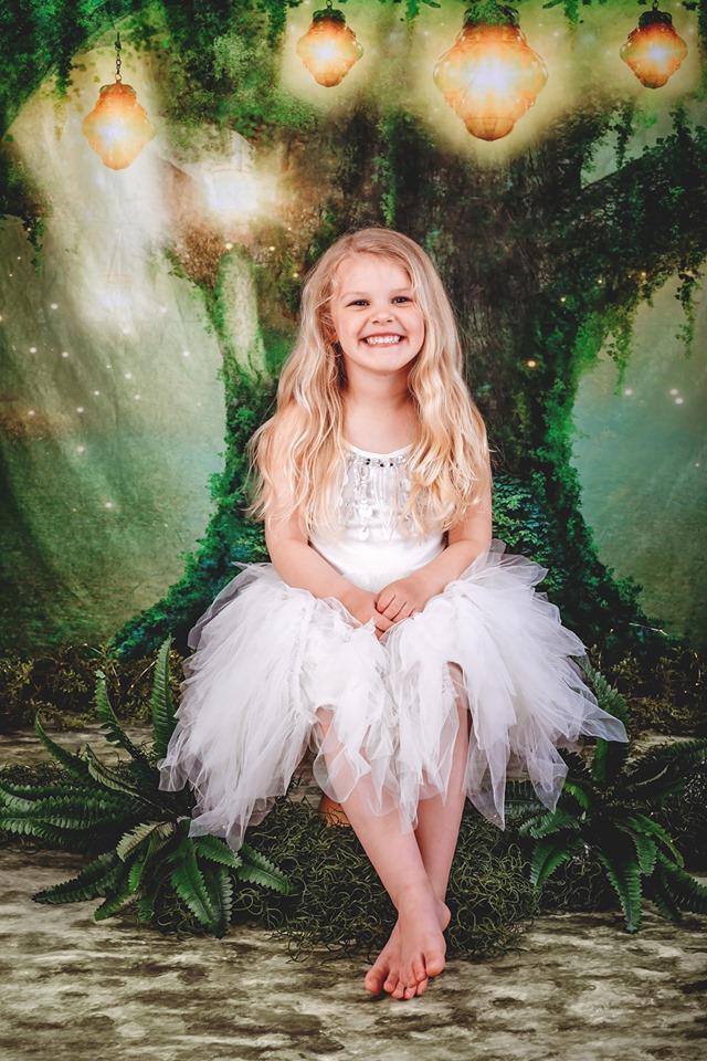 Kate Spirit Fairy Tree House Forest Children Backdrop for Photography Designed by JFCC - Image 7