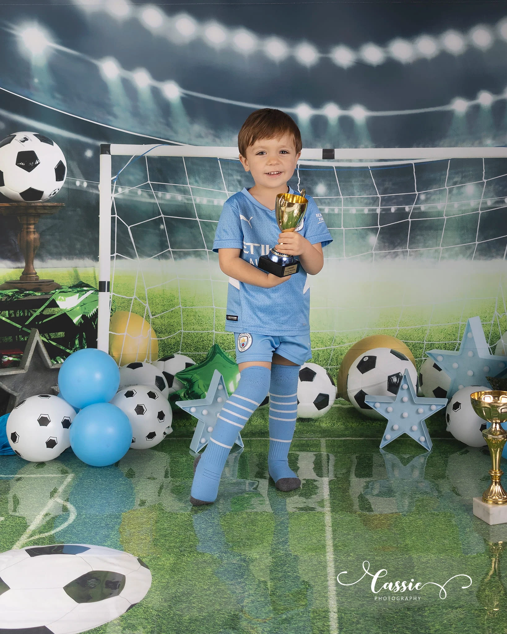 Kate Sports Football Children Backdrop for Photography - Image 4