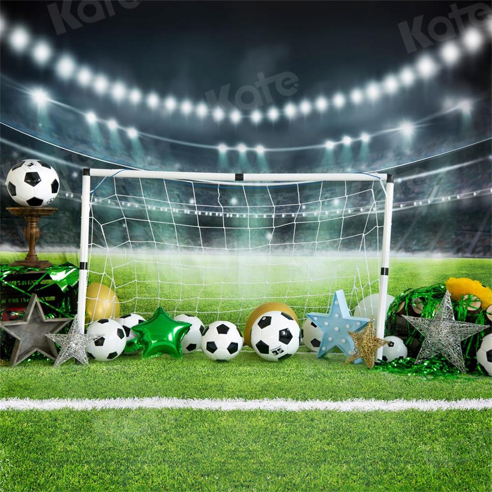 Kate Sports Football Children Backdrop for Photography - Image 5