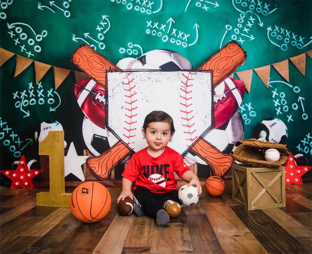 Kate Sports Strategy Chalkboard Backdrop Designed by Megan Leigh Photography - Image 3