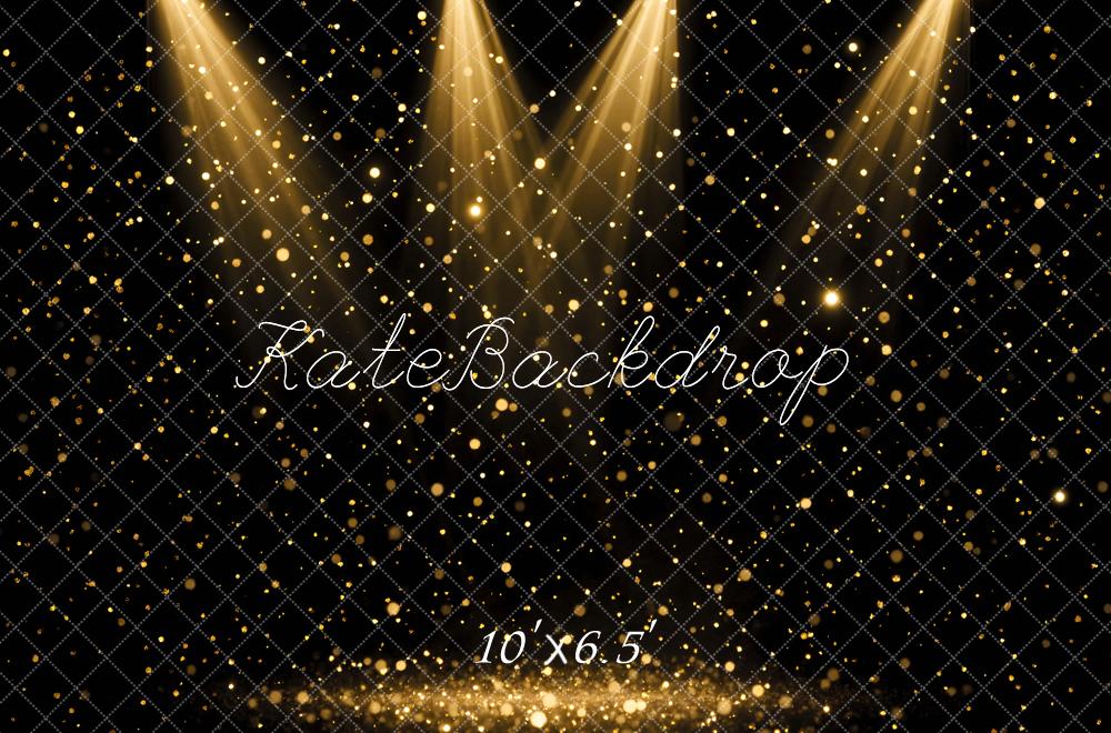 Kate Spotlight Gold Bokeh Black Backdrop Designed by Mini MakeBelieve - Image 4