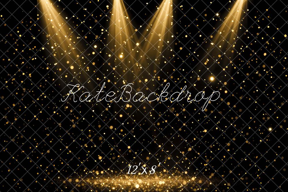 Kate Spotlight Gold Bokeh Black Backdrop Designed by Mini MakeBelieve - Image 8