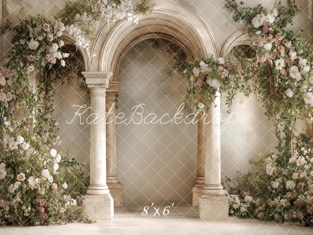 Kate Spring Arch Columns Backdrop Designed by Angela Marie Photography - Image 3