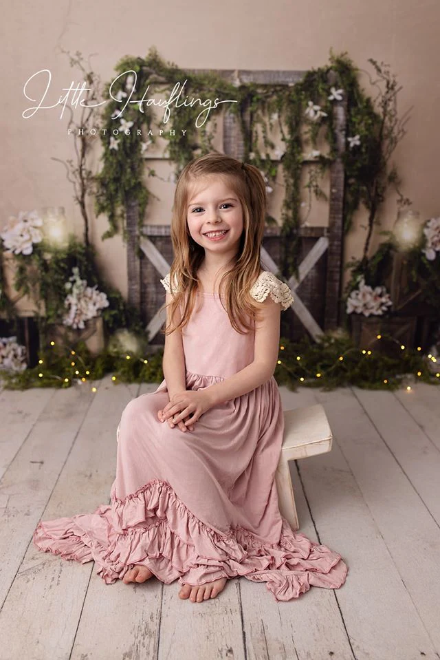 Kate Spring Barn Door Manor Backdrop Designed by Megan Leigh Photography - Image 7
