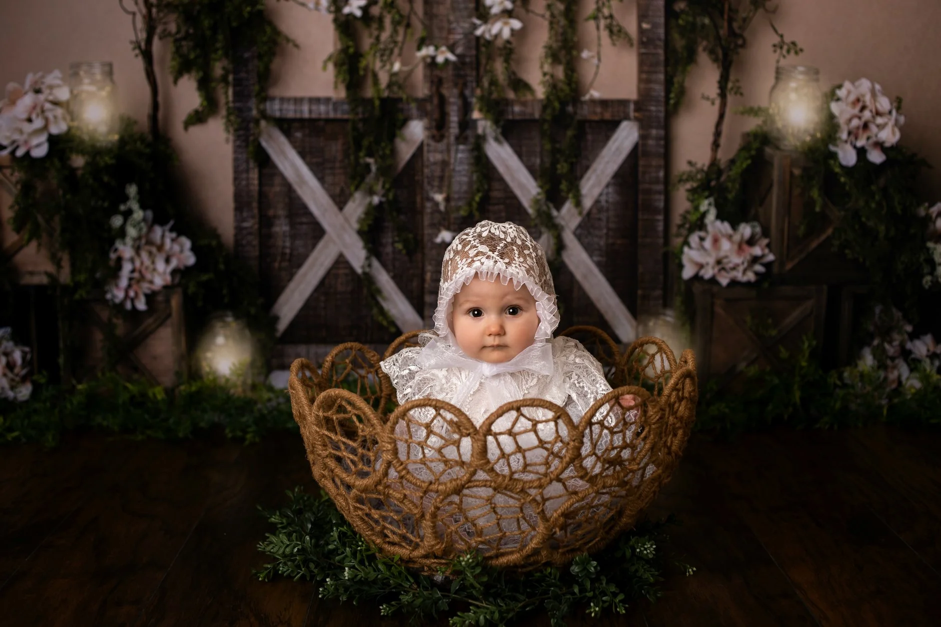 Kate Spring Barn Door Manor Backdrop Designed by Megan Leigh Photography - Image 8