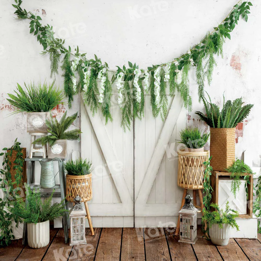 Kate Spring Barn Plants Backdrop Designed by Emetselch - Image 2