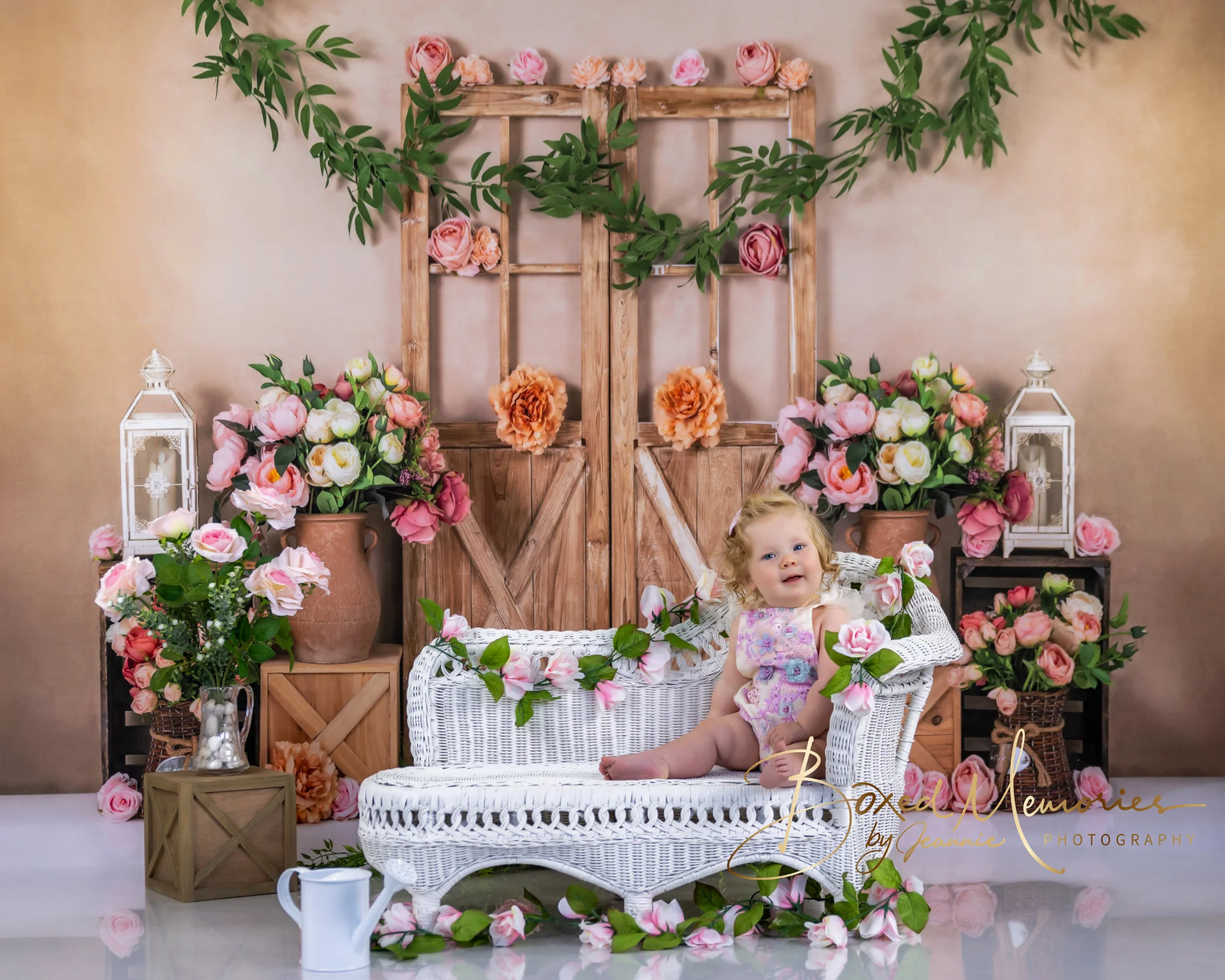 Kate Spring Floral Backdrop for Photography Designed by Emetselch - Image 3