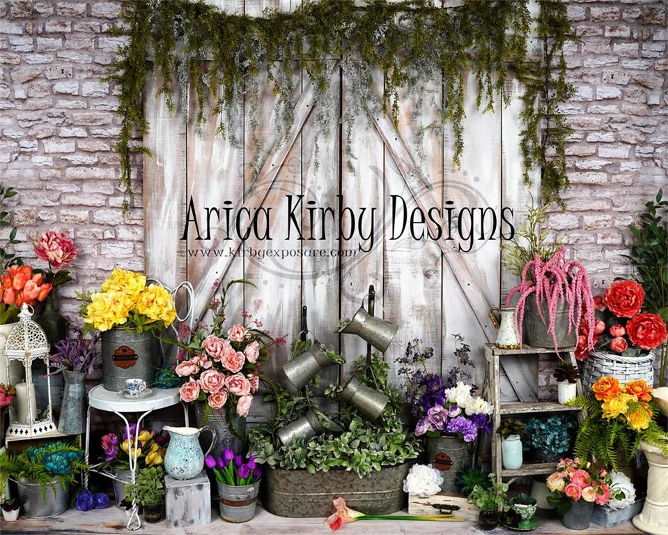 Kate Spring Blooms Flower Decorations Backdrop Designed By Arica Kirby - Image 2