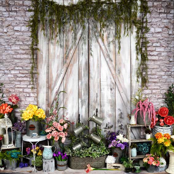 Kate Spring Blooms Flower Decorations Backdrop Designed By Arica Kirby - Image 5