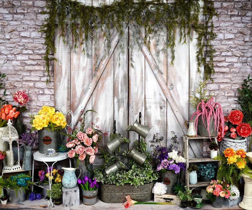 Kate Spring Blooms Flower Decorations Backdrop Designed By Arica Kirby - Image 6