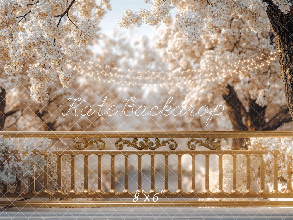 Kate Spring Blossom Balcony Backdrop Designed by Mini MakeBelieve - Image 4
