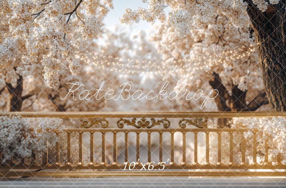 Kate Spring Blossom Balcony Backdrop Designed by Mini MakeBelieve - Image 5