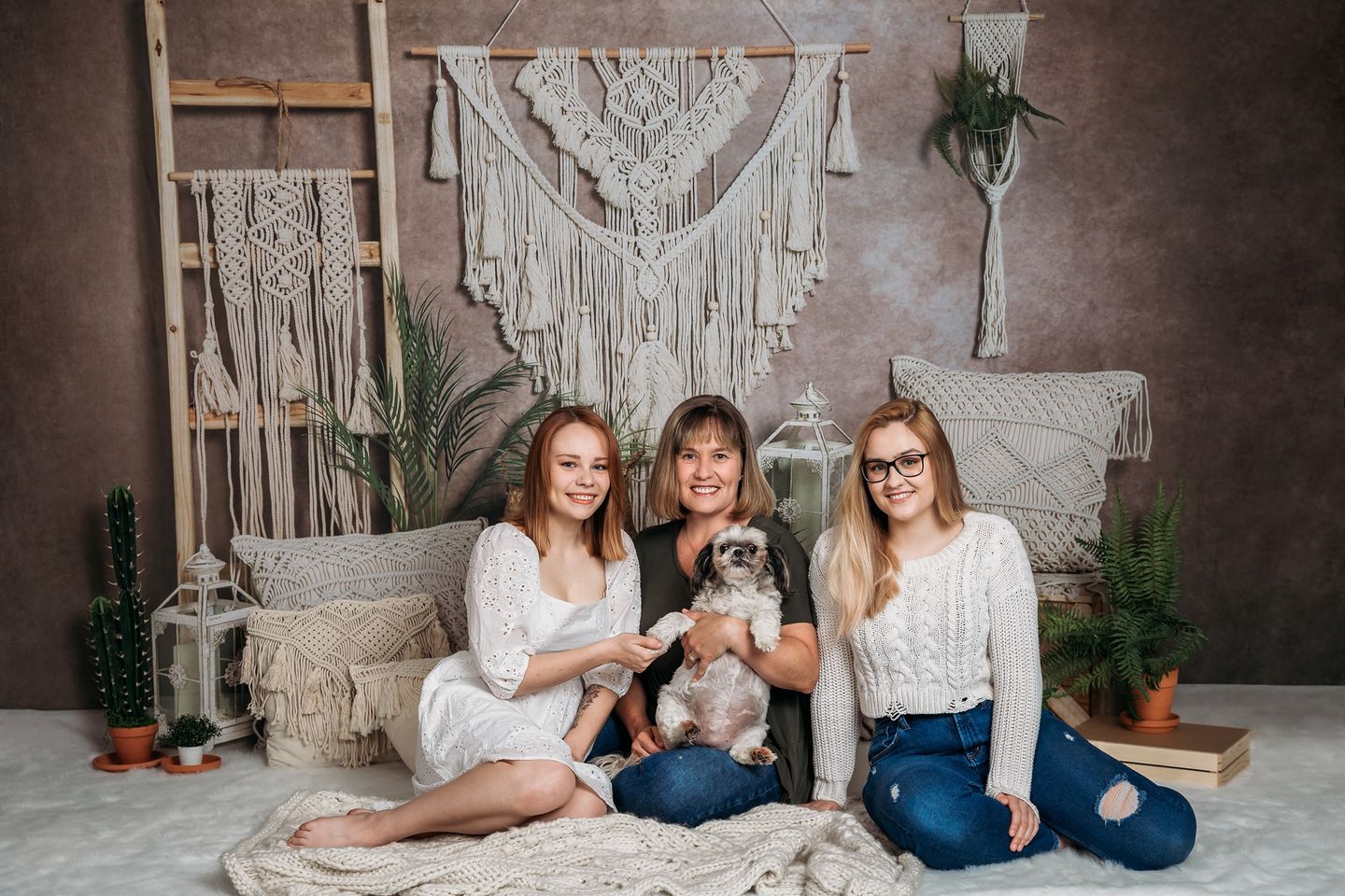 Kate Boho Mother's Day Pillows Backdrop Designed by Emetselch - Image 4