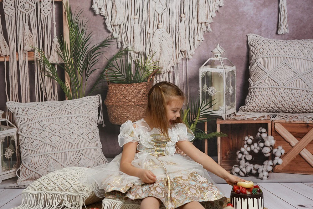 Kate Boho Mother's Day Pillows Backdrop Designed by Emetselch - Image 5