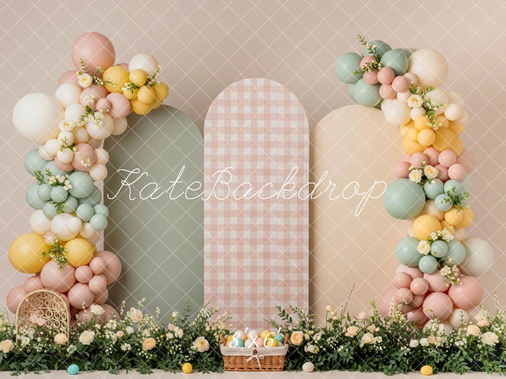 Kate Spring Cake Smash Balloons Backdrop Designed by Patty Robert - Image 3
