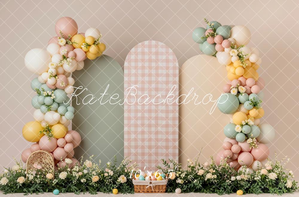 Kate Spring Cake Smash Balloons Backdrop Designed by Patty Robert - Image 4