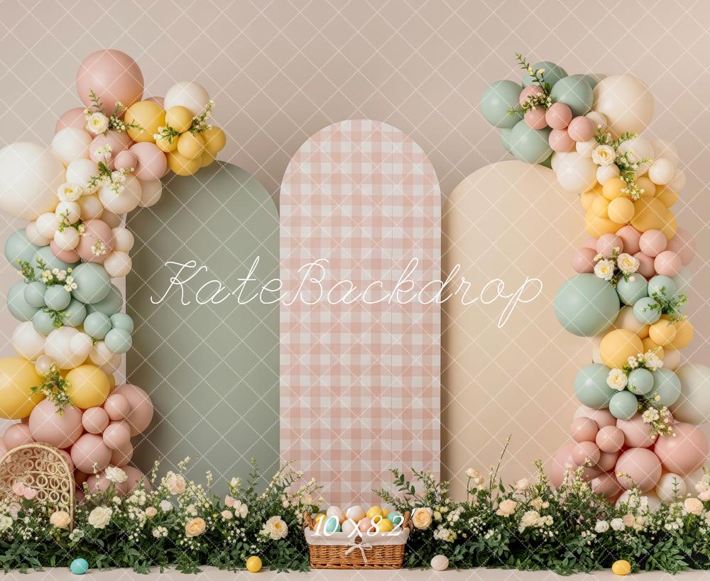 Kate Spring Cake Smash Balloons Backdrop Designed by Patty Robert - Image 6