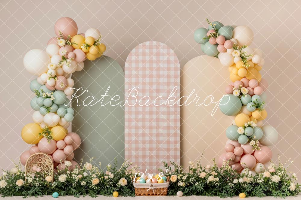 Kate Spring Cake Smash Balloons Backdrop Designed by Patty Robert - Image 8