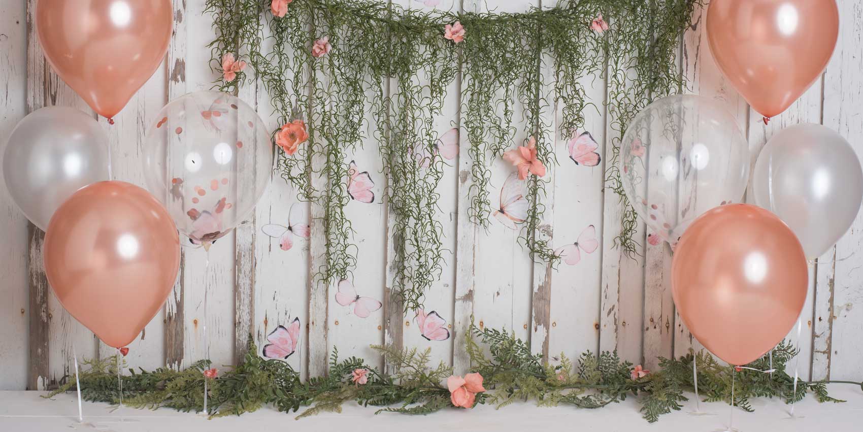 Kate Spring Children Cake Smash Balloons Backdrop Designed By Rose Abbas - Image 4