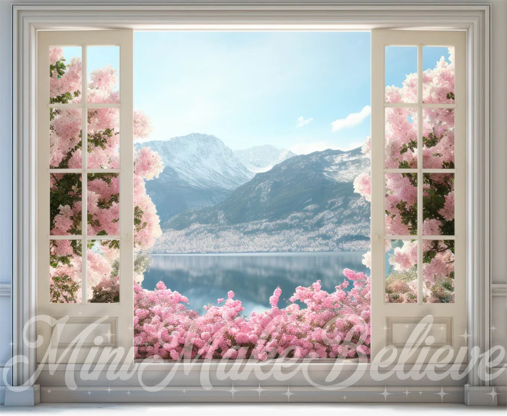 Kate Spring Door Flowerfield Mountains Backdrop Designed by Mini MakeBelieve - Image 5