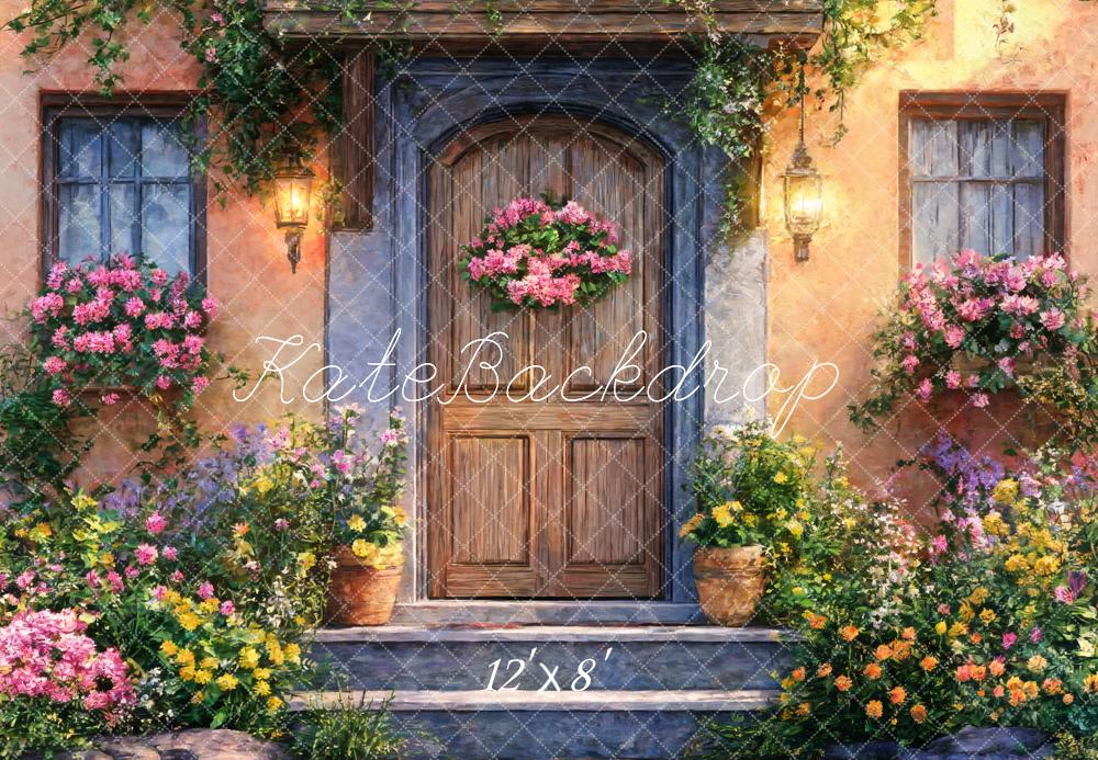 Kate Spring Doorway Flowers Backdrop Designed by Emetselch - Image 7