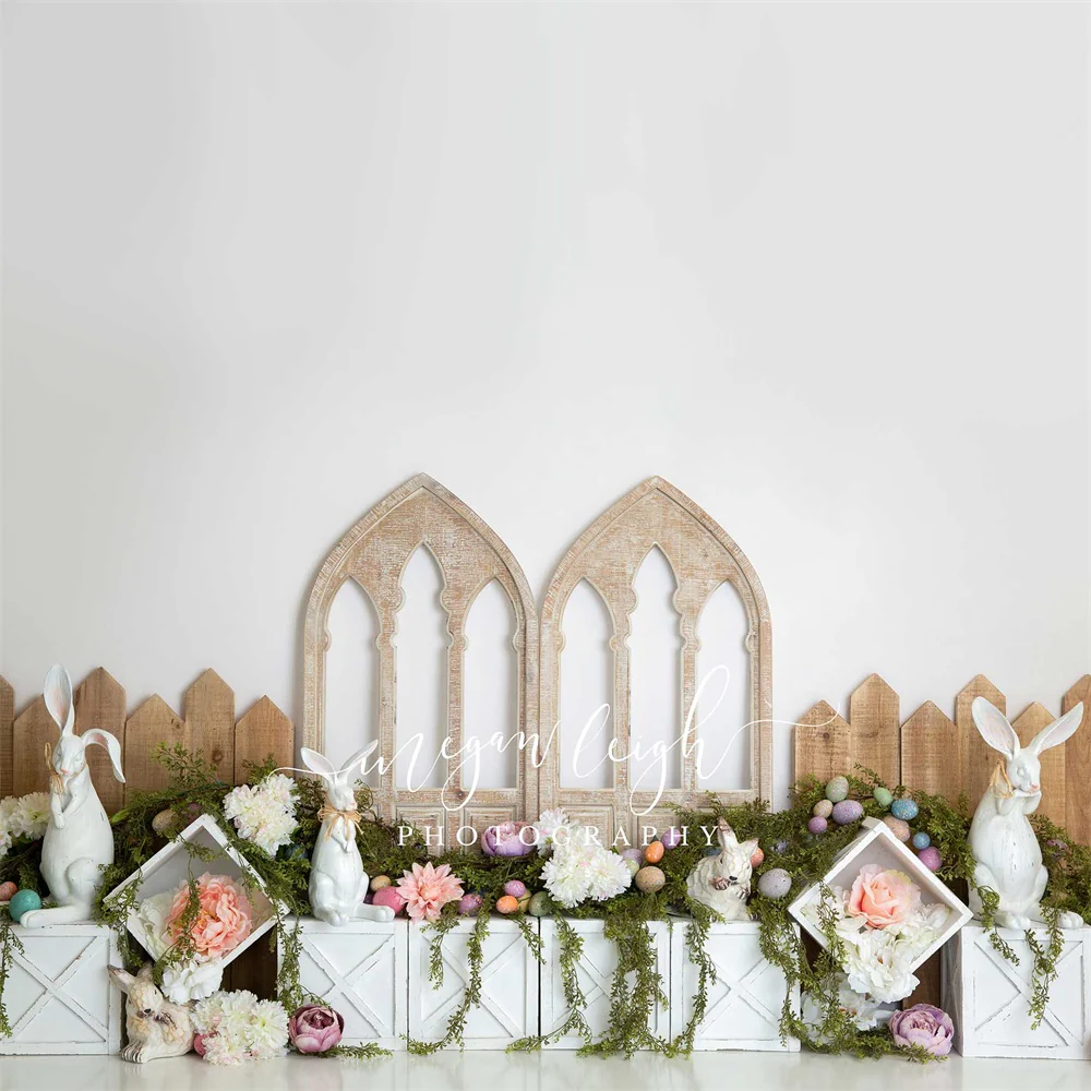 Kate Spring/Easter Bunny Garden Backdrop Designed by Megan Leigh Photography - Image 2