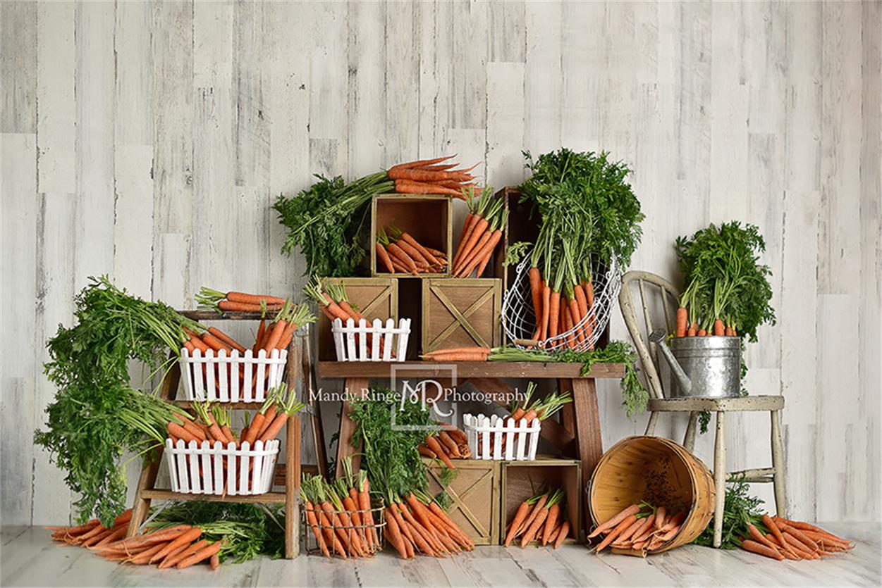 Kate Spring\Easter Carrots Children Backdrop Designed By Mandy Ringe Photography - Image 2