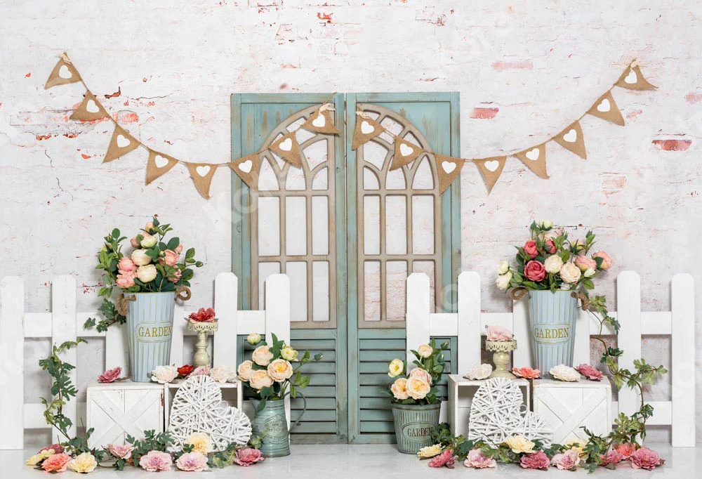 Kate Spring/Easter Flowers Backdrop Designed by Emetselch - Image 2