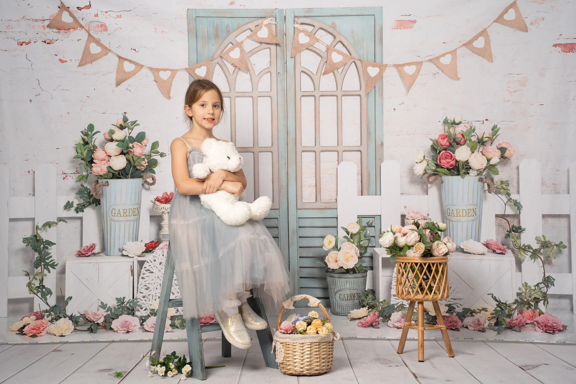 Kate Spring/Easter Flowers Backdrop Designed by Emetselch - Image 6