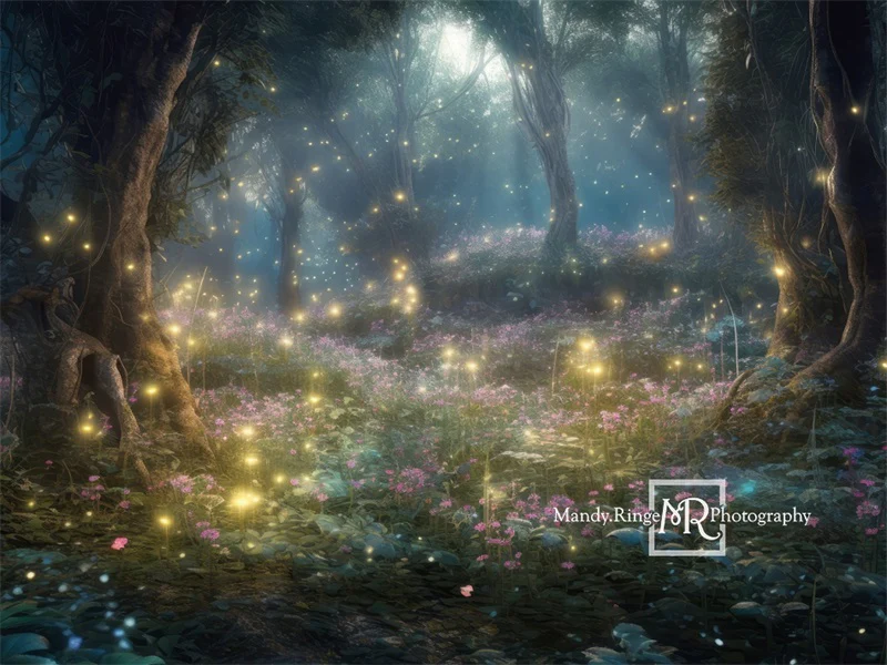 Kate Spring Fairy Forest Backdrop Designed by Mandy Ringe Photography - Image 5