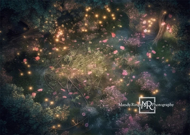 Kate Spring Fairy Forest Rubber Floor Mat designed by Mandy Ringe Photography - Image 2