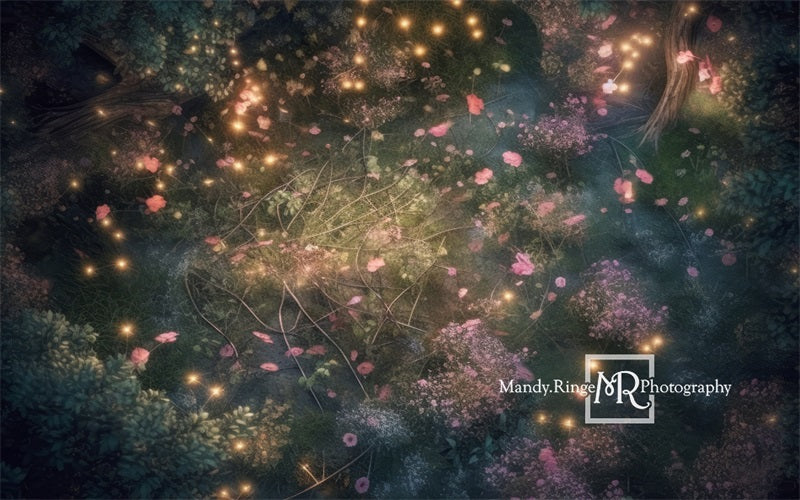 Kate Spring Fairy Forest Rubber Floor Mat designed by Mandy Ringe Photography - Image 3